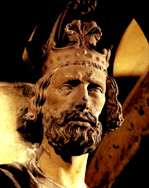A statue of King St. Henry II